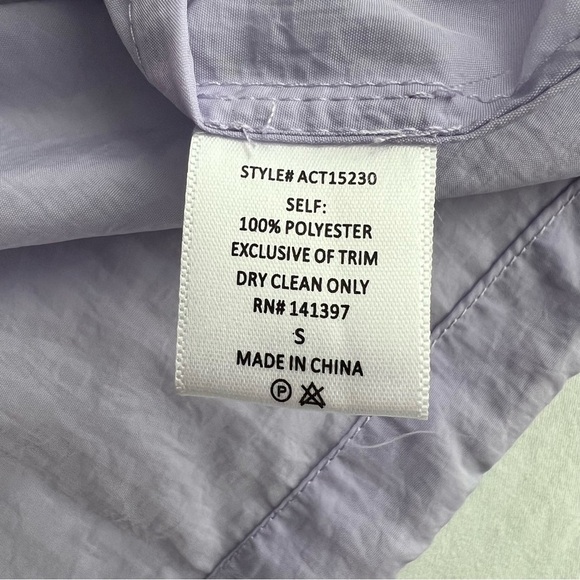 ASTR the Label Sawyer Color Block Windbreaker Pastel Size Small Sporty Tennis - Picture 14 of 16